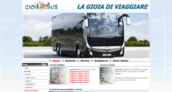 Desktop Screenshot of gioiabus.com